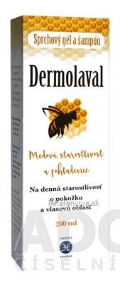 DERMOLAVAL SPRCHOVY GEL+SAMP. 200ML