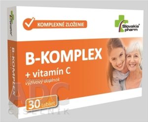 SKPHARM B-KOMPLEX + VITAMIN C TBL 30
